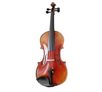 Violino Violino laccato rosso scatola marrone corda per arco accessori per violino suonatori di violino suonano principianti universali(1/2)