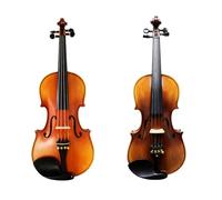 Violino Violino per principianti in legno massello fatto a mano per principianti (Color : Dark 1/8)