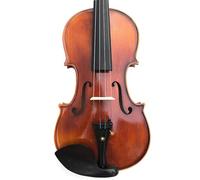 Violino Violino piatto laccato a mano, acero 10 anni, pino bianco, ebano essiccato all'aria (Color : 1/2)