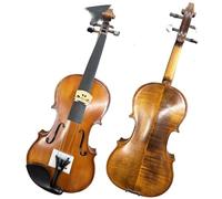 Violino Violino Praticato Da Studenti Principianti Fatto A Mano Dimensioni Standard Con Custodia Rigida Spalliera(4-4)