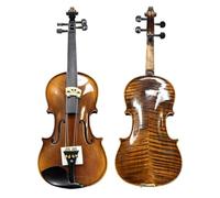 Violino Violino Professionale Con Finitura Anticata Completo Di Accessori In Ebano E Custodia Per Il Trasporto(3-4)