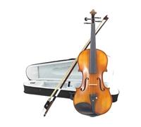 Violino Violino Professionale Di Dimensioni Standard Adatto Ai Principianti Include Custodia Spalliera E Archetto(Size 1-2)