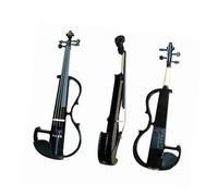Violino Violino Professionale Elettronico 4/4 Fatto A Mano(Black)
