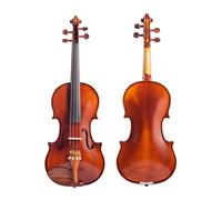 Violino Violino professionale fatto a mano in legno massello per adulti (Color : 3/4)