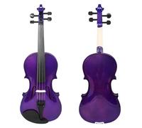 Violino Violino viola 4/4 Pannello in acero Regalo per principianti Corso di musica adatto per violino con parti pratiche per violino (Color : 4/4Set)