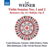 Violinsonaten Nr. 1 + 2 / Romanze / Ballade - Leo Weiner (Audio Cd)