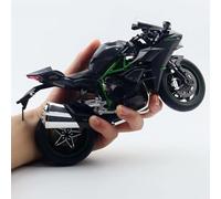 VIOLK 1/9 Adatto for Kawasaki H2R Ninja in Metallo pressofuso Modello di Grandi Dimensioni Suono e Luce Serie Super Racing Giocattolo Ornamento Regalo Maschile. (Color : H2)