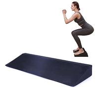 VIOLK Eva Yoga Wedge Blocks, Long Squat Wedge Block, Squat Slant Board for Powerlifting, Deadlifting, Allenamento con i Pesi, Squat con Bilanciere e Kettlebell(50cm) (Color : Black)