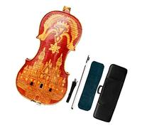 Violon Student 4/4 violino intagliato 4/4 top in abete ebano eccellente violino 4/4 intagliato a mano violino da concerto SET
