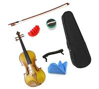Violon Student Violino Antico Fatto A Mano Strisce Naturali Violino D'acero Violino 4/4 3/4 1/2 1/4 1/8 (Color : 4/4)