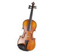 Violon Student Violino con Motivo Opaco Accessori in Ebano con Fiocco in Legno Brasiliano Realizzati A Mano (Color : 4/4)