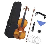 Violon Student Violino Di Abete 4/4 3/4 1/4 1/2 Strumento A Corde Per Violino Acustico Naturale Con Set Di Accessori Per La Musica Dell'arco (Color : 1-2)
