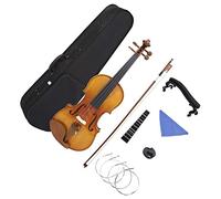 Violon Student Violino Di Abete 4/4 3/4 1/4 1/2 Strumento A Corde Per Violino Acustico Naturale Con Set Di Accessori Per La Musica Dell'arco (Color : 3-4)
