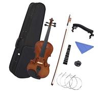 Violon Student Violino in legno 4/4 violino acustico di dimensioni standard per strumenti a corda per principianti con custodia (Color : 1-2)