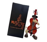 Violoncelli Violini Chitarra Music Box con figura oscillante Melodics Decorazione per la casa per Lover Gift Cellos Boxes