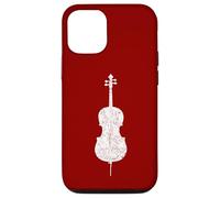 Violoncello, Cello (Bianco Antico Sinistra) Cellisti Custodia per iPhone 12/12 Pro