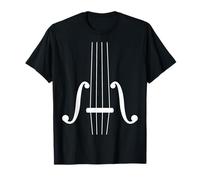 Violoncello Costume di violoncello Halloween Musical Instrument Music Maglietta