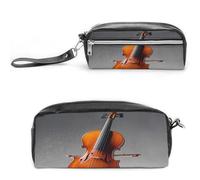 Violoncello Modello Kit Trucco Borsa Piccolo Cosmetico Viaggio Caso Portatile Cancelleria Organizzatore per Donne Insegn