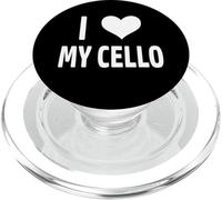 Violoncello Violoncellista Musica Quartetto Orchestra Musico Arco PopSockets PopGrip per MagSafe