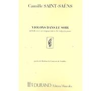 violons dans le Soir: pour Chant, Violon Et Piano