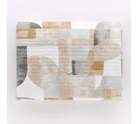 Vionara Home Trapuntino Stampato in Morbido Microfibra, Copriletto Trapuntato, Imbotittura 100gr/mq, Stampa Digitale ad Alta Definizione, Art. Lennart (Beige, Matrimoniale)