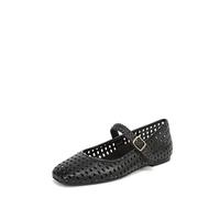 Vionic Ballerine Mary Jane in Tessuto Alameda da Donna, Pelle Nera, 4.5 UK Wide
