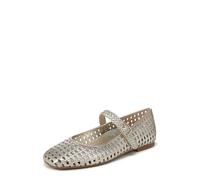 Vionic Ballerine Mary Jane in Tessuto Alameda da Donna, Pelle Oro, 3.5 UK Wide