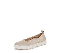 Vionic Donna Uptown Ballet Slip-on, Morbida Pelle Dorata, 9 Wide