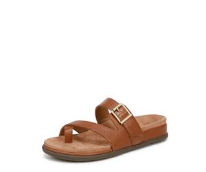 Vionic infradito donna Carmela, Pelle marrone chiaro, 41 EU