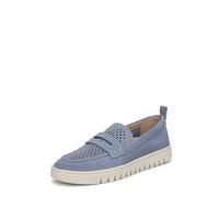 Vionic Mocassini Bassi Uptown Perf da Donna, Camoscio Blu Pacifico, 37 EU
