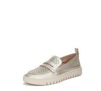 Vionic Mocassini Bassi Uptown Perf da Donna, Pelle Oro, 38.5 EU
