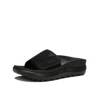Vionic Tutti i generi recupero sandalo ringiovanire scarpe con supporto arco, Nero Sintetico, 36.5 EU