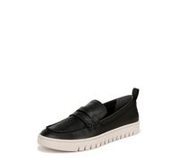Vionic Uptown Mocassini da Donna, Pelle Nera, 39.5 EU