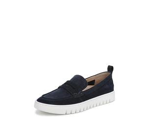 Vionic Uptown, Mocassino Donna, Camoscio Bianco Navy, 37.5 EU