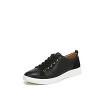 Vionic Winny Scarpe da Ginnastica Stringate da Donna, Pelle Nera, 40.5 EU