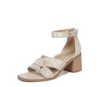 Vionic Women's Maia Heeled Sandal, Gold Metal Leather, 36 EU