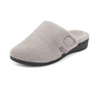 Vionic Donna Gemma Pantofole, 10,11,12,5,6,7,8,8,5,9 M Donna Adulto, grigio, 42.5 EU