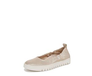 Vionic Women's Uptown Ballet Flat, Soft Gold Leather, 39 EU