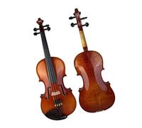 Viool Violino Semi Fatto A Mano Modello Tutto In Legno Massiccio Per Principiante Pratica 4/4(1/8)