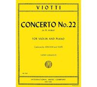 VIOTTI - Concierto nº 22 en La menor para Violin y Piano (Inc.Cadencias) (Joachim/Ysaye/Gingold)