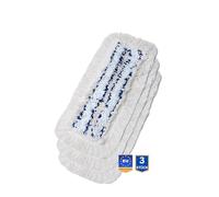 VIOVIE Premium Hospital - Set di 3 panni lavapavimenti con microfibra e fibre di cotone di qualità professionale, per la pulizia di pavimenti, casa, ospedale, industria