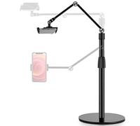 viozon Supporto per tablet, altezza e angolo regolabile a 360 gradi, in alluminio, compatibile con telefoni cellulari o tablet da 3,5-11", come iPhone iPad Pro Air Mini, Samsung, Nexus DE-AP-4PB