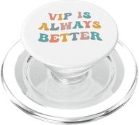 VIP è sempre meglio Meme falso tedesco ereditiera fan scherzo divertente PopSockets PopGrip per MagSafe