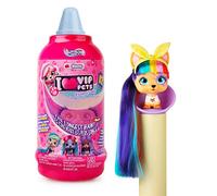 VIP Pets | Bambola a Sorpresa cagnolini da Collezione con Pettine e Capelli Luccicanti Extra Lunghi - Modello Assortito Sorpresa