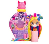 VIP PETS Cats Melisa, Gattini da Collezione che Brillano al Buio, con Lunghi Capelli da Pettinare e 15 Accessori - Giocattolo per Bambini e Bambine +3 Anni