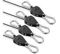 VIPARSPECTRA 2 Coppia di 1/20,3 cm Heavy Duty Adjustable Grow Light Rope Hanger