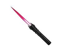 VIPAVA Fiamma Blu Regolabile con Blocco di Sicurezza, Accendino a Fiamma Brillante, Accendino a Fiamma Jet Antivento Ricaricabile a Gas butano for Regali con griglia a Candela(Black)