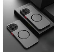 VIPAVA Per Oneplus 12 Custodia magnetica per ricarica wireless per OnePlus 10 8 9 Ace 2 Pro 8T Custodie per telefoni, Nero, Per Oneplus 9pro