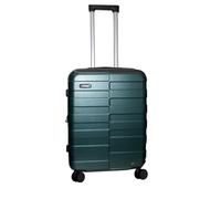 Vipbox Valigia Rigida Piccola in Policarbonato Ultra Leggera Trolley da Viaggio Resistente. Chiusura TSA e 4 Ruote (Verde, M(55cm))
