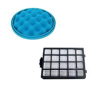 VIPBT 1PC H13 Dust Filtro Hepa Amp 1PC Filtro in spugna compatibile con Samsung SC21F50 SC15F50 SC18F50 SC50VA VC-F700G VU7000 Parti for aspirapolvere (Color : HXL6137)
